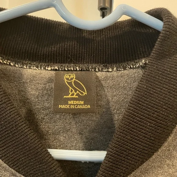 Drake OVO October’s Very Own Tournament Patches Bomber Jacket Medoim - Picture 6 of 8